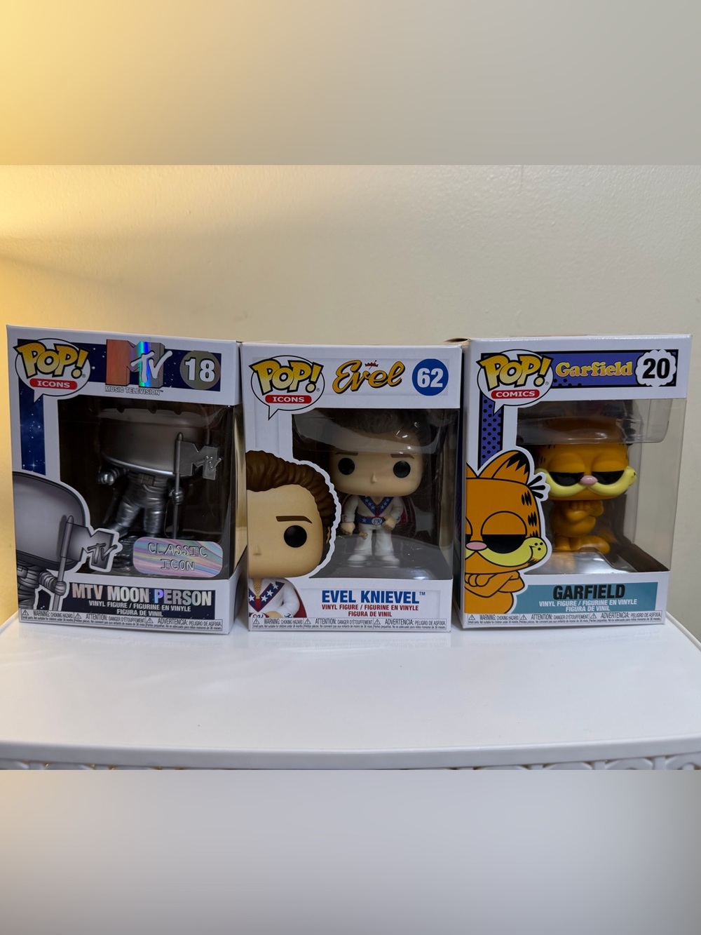 Pop MTV, Evel, Garfield